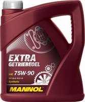 Трансмиссионное масло Mannol Extra Getriebeoel 75W-90 API GL 5 4л купить по лучшей цене