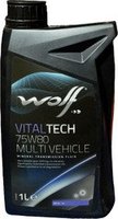 Трансмиссионное масло Wolf VitalTech 75W-80 Multi Vehicle 1л купить по лучшей цене
