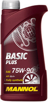 Трансмиссионное масло Mannol Basic Plus 75W-90 API GL 4+ 1л купить по лучшей цене