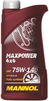 Трансмиссионное масло Mannol Synpower 4x4 75W-140 API GL 5 1л купить по лучшей цене