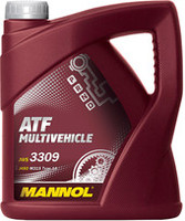 Трансмиссионное масло Mannol ATF Multivehicle 4л купить по лучшей цене