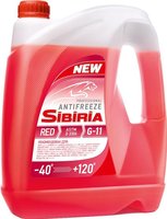 Охлаждающая жидкость Sibiria G11-40 красный 5L купить по лучшей цене