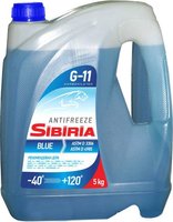Охлаждающая жидкость Sibiria G-11-40 синий 5L купить по лучшей цене