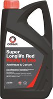 Охлаждающая жидкость Comma Super Longlife Red Coolant 2L купить по лучшей цене