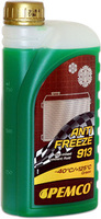 Охлаждающая жидкость Pemco Antifreeze 913 (-40) 1L купить по лучшей цене