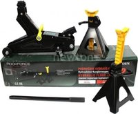 Домкрат подкатной домкрат rockforce rf-th12074 2т купить по лучшей цене