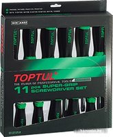 Набор инструмента набор отверток toptul gaae1101 11 предметов купить по лучшей цене
