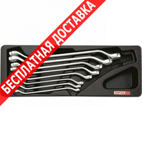 Набор инструмента набор-сет накидных ключей toptul 8 предметов 13,6x36,4 см gaat0806 купить по лучшей цене