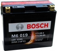 Мотоциклетный аккумулятор Bosch M6 YT12B 4 BS 512901019 12 А ч купить по лучшей цене