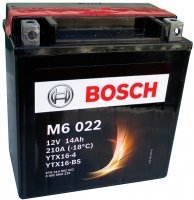Мотоциклетный аккумулятор Bosch M6 YTX16 4 BS 514902022 14 А ч купить по лучшей цене