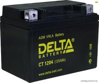 Мотоциклетный аккумулятор delta ct 1204 4 а ч купить по лучшей цене