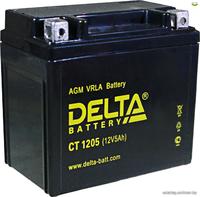 Мотоциклетный аккумулятор delta ct 1205 5 а ч купить по лучшей цене