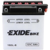 Мотоциклетный аккумулятор exide conventional yb5l b 5 а ч купить по лучшей цене