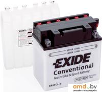 Мотоциклетный аккумулятор exide eb16cl b 19 а ч купить по лучшей цене