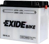 Мотоциклетный аккумулятор мотоаккумулятор exide eb16l b 19 а ч купить по лучшей цене