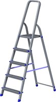 Лестница-стремянка Новая высота NV 111 алюминиевая 5 ступеней (1110105) купить по лучшей цене