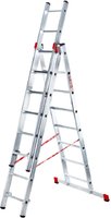 Лестница-стремянка (телескопическая) Новая высота 3x8 ступеней (3230308) купить по лучшей цене