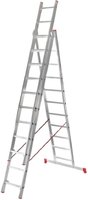Лестница-стремянка (телескопическая) Новая высота 3x14 ступеней (3231314) купить по лучшей цене