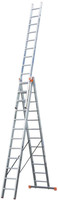 Лестница-стремянка (телескопическая) Krause Tribilo Trigon 3x14 ступеней (129727) купить по лучшей цене