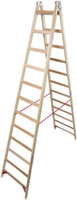 Лестница-стремянка Krause Stabilo 2x12 ступеней (170149) купить по лучшей цене