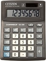 Калькулятор Citizen correct sd 208 купить по лучшей цене