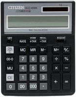Калькулятор Citizen калькулятор бухгалтерский sdc 435n черный купить по лучшей цене