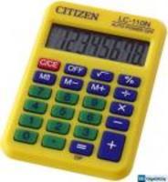 Калькулятор Citizen карманный cool4school lc 110nyl желтый 8 разр. виниловая упаковка с окном купить по лучшей цене