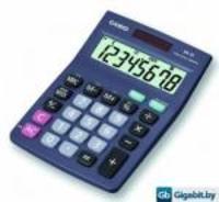 Калькулятор Casio настольный ms 8s 8 разрядов черный двойное питание компактный процент налог купить по лучшей цене