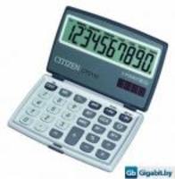 Калькулятор Citizen карманный ctc 110wb серебристый 10 разр. с крышкой купить по лучшей цене
