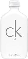 Парфюмерия Calvin Klein туалетная вода all 100мл купить по лучшей цене