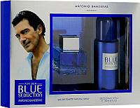 Парфюмерия Antonio Banderas парфюмерный набор blue seduction туалетн. вода д мужчин 100мл+дезодор.-спрей 150мл купить по лучшей цене