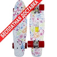 Скейтборд (роллерсерф, лонгборд) Atemi penny board пенни борд apb 18 02 купить по лучшей цене