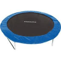 Батут GetActive Jump 8ft - 252 см с лестницей, внешней сеткой синий купить по лучшей цене