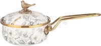 Кастрюля кастрюля с длинной ручкой agness royal garden 950-520 купить по лучшей цене