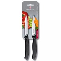 Кухонный нож набор кухонных ножей victorinox swiss classic 6 7793 b черный купить по лучшей цене
