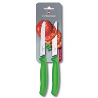Кухонный нож набор кухонных ножей victorinox swiss classic 6 7836 l114b салатовый купить по лучшей цене