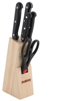 Кухонный нож набор ножей mallony mal-s02b купить по лучшей цене