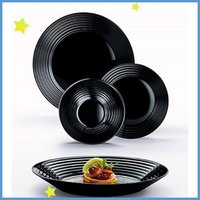 Набор посуды luminarc набор посуды стеклокерамический harena black 19 пр 18 тарелок 19 23 5 25 см салатник 27 см luminarc n1109 код 78331 купить по лучшей цене