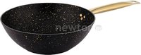 Сковорода сковорода вок oursson black gold pw2404g bl купить по лучшей цене