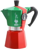 Чайник и заварник гейзерная кофеварка bialetti moka express tricolor 6 порций купить по лучшей цене