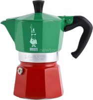 Чайник и заварник гейзерная кофеварка bialetti moka express tricolor 3 порции купить по лучшей цене