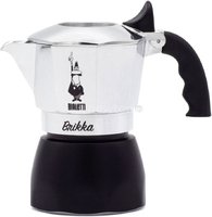 Чайник и заварник гейзерная кофеварка bialetti new brikka с клапаном 4 порции купить по лучшей цене