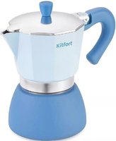Чайник и заварник гейзерная кофеварка kitfort kt-7151 купить по лучшей цене