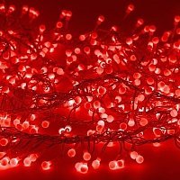 Гирлянда neon night мишура led 303 602 красный купить по лучшей цене