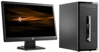 Компьютер HP комплект prodesk 400 mt i3 4150 4gb 500gb dvdrw free dos клавиатура мышь+w2072a 20 in led monitor j4b28ea купить по лучшей цене