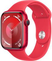 Умные часы Apple Watch Series 9 45 мм (алюминиевый корпус, красный/красный, спортивный силиконовый ремешок) купить по лучшей цене
