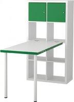 Cтол Ikea каллакс 491 230 47 белый зеленый купить по лучшей цене