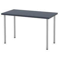 Cтол Ikea линнмон адильс геометрический синий серебристый 592 141 79 купить по лучшей цене