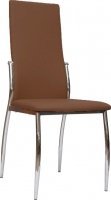 Стул стул седия denver хром коричневый купить по лучшей цене