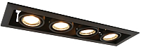 Светильник точечный светильник arte lamp cardani a5941pl-4bk купить по лучшей цене